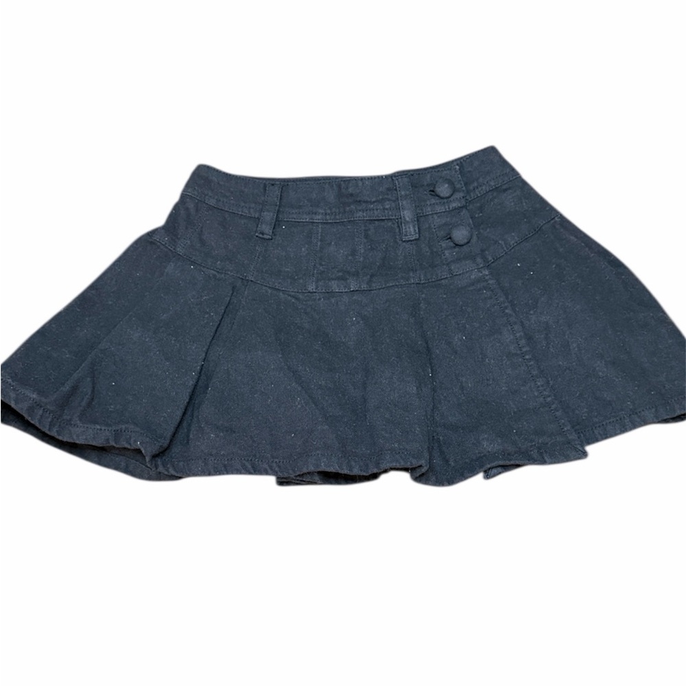 FP Movement by Free People Black Mini Skirt with Shorts